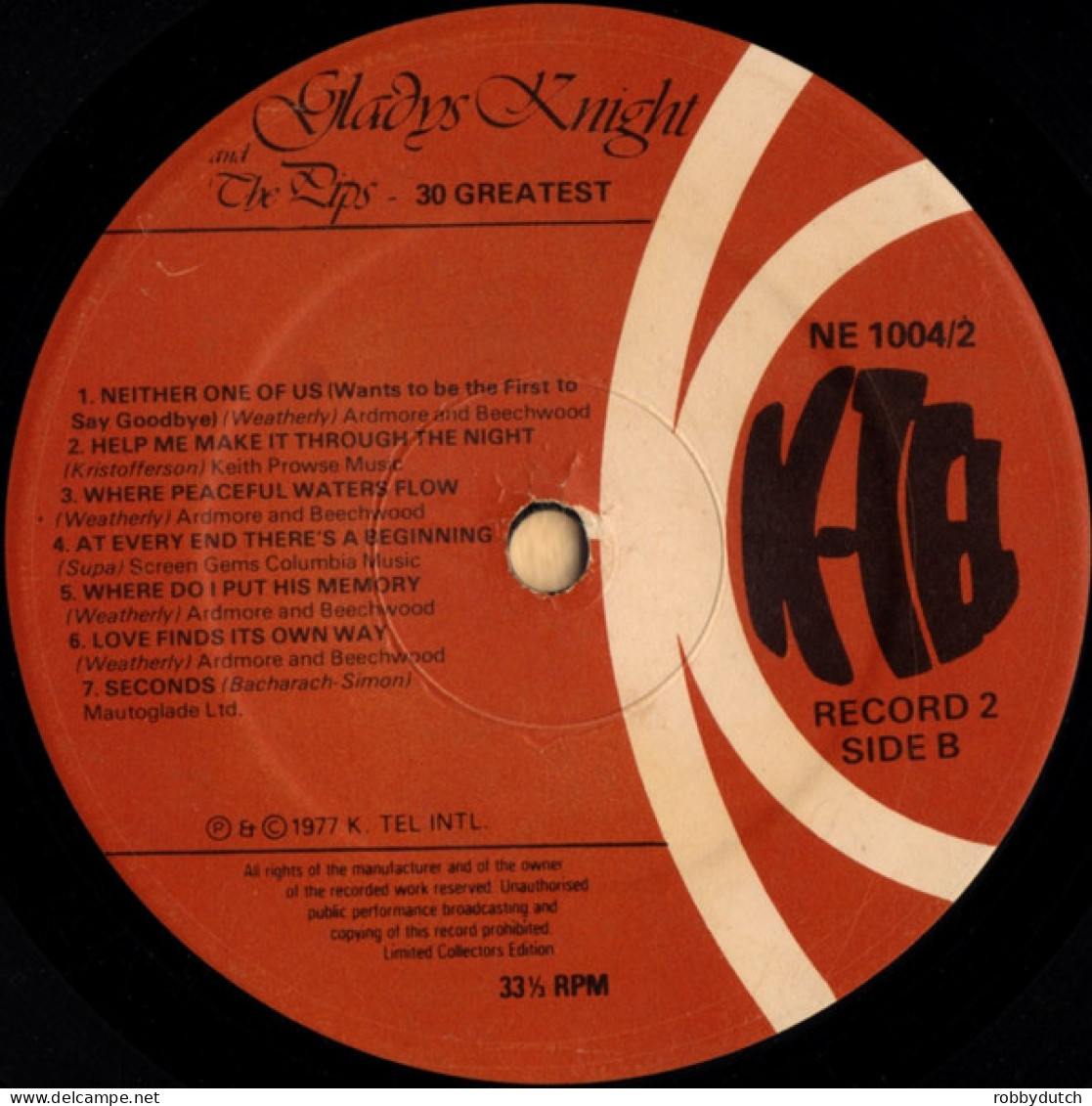 * 2LP *  GLADYS KNIGHT & THE PIPS - 30 GREATEST (England 1977)