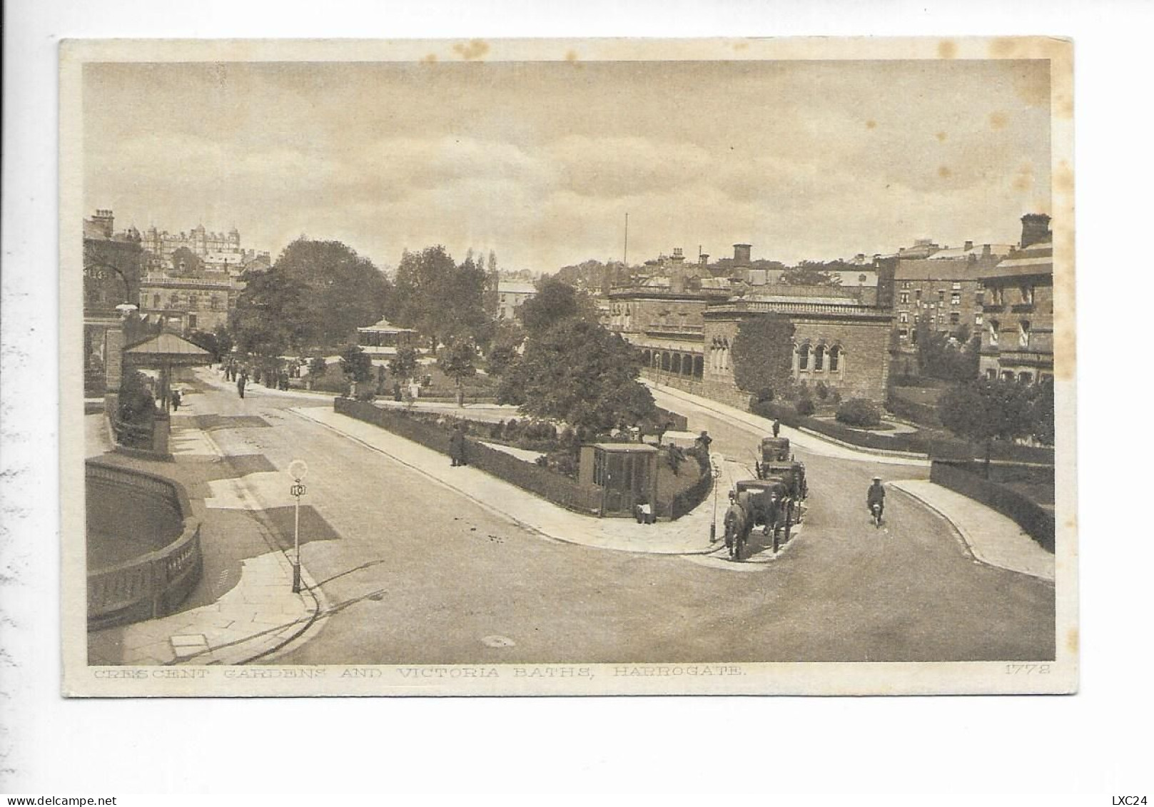 CRESCENT GARDENS AND VICTORIA BATHS. HARROGATE. - Harrogate