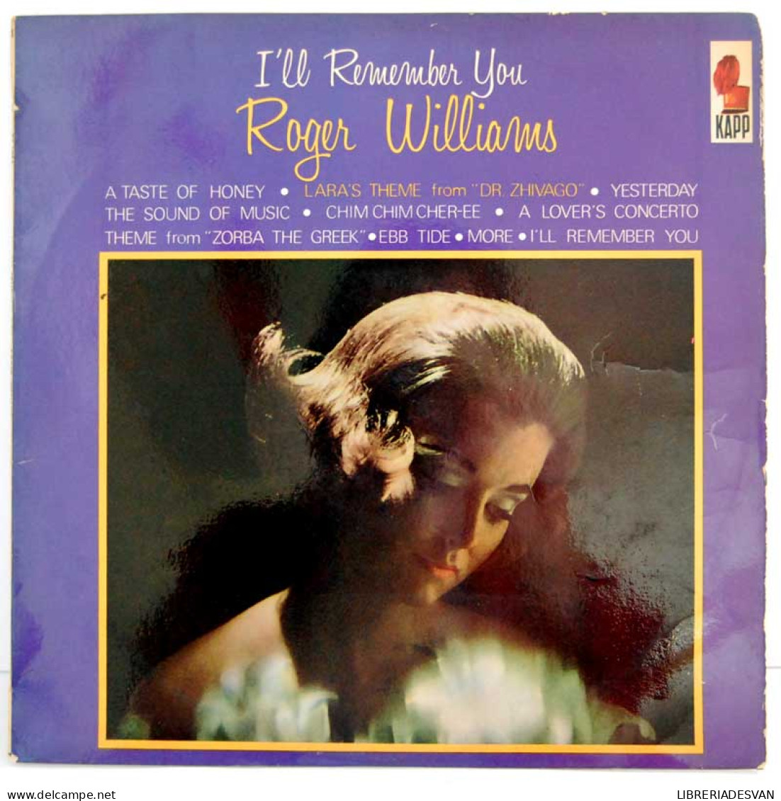 Roger Williams - I'll Remember You - Andere & Zonder Classificatie
