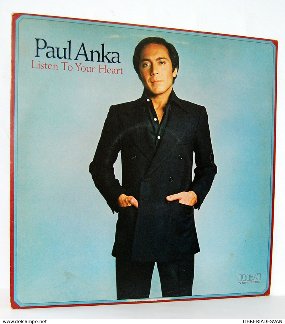 Paul Anka - Listen To Your Heart. LP - Otros & Sin Clasificación