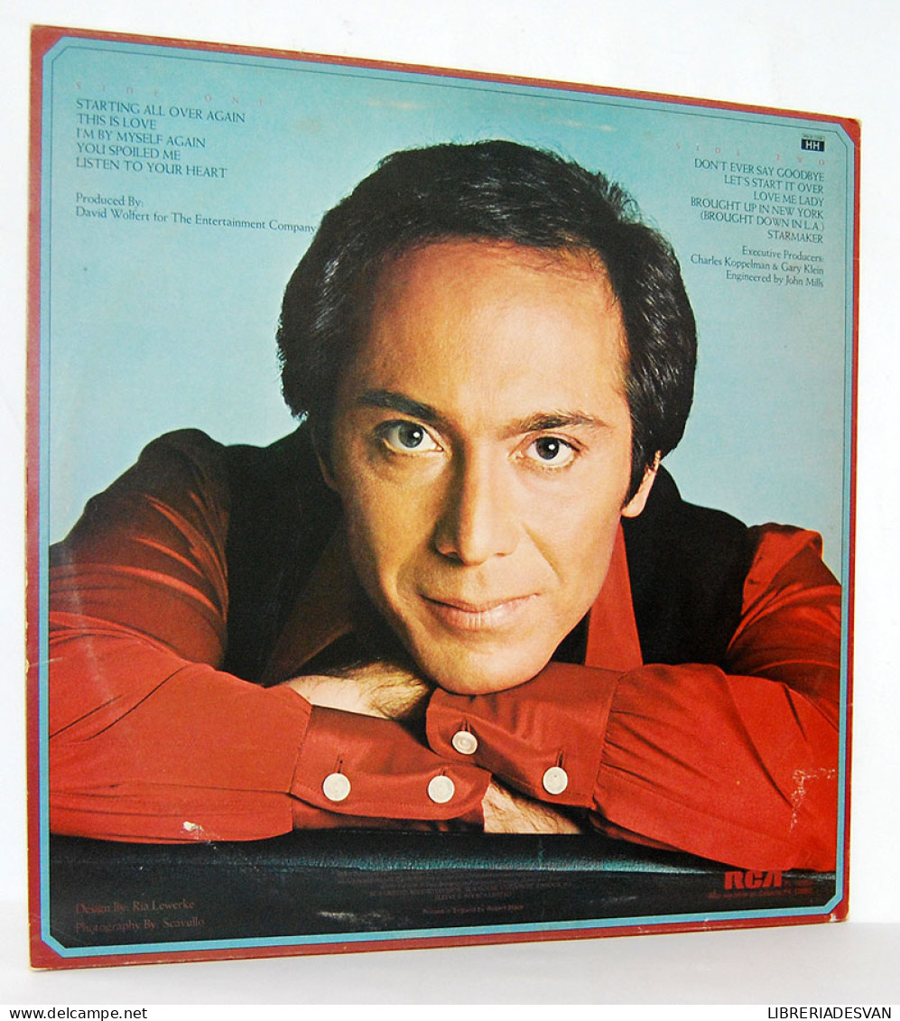 Paul Anka - Listen To Your Heart. LP - Other & Unclassified