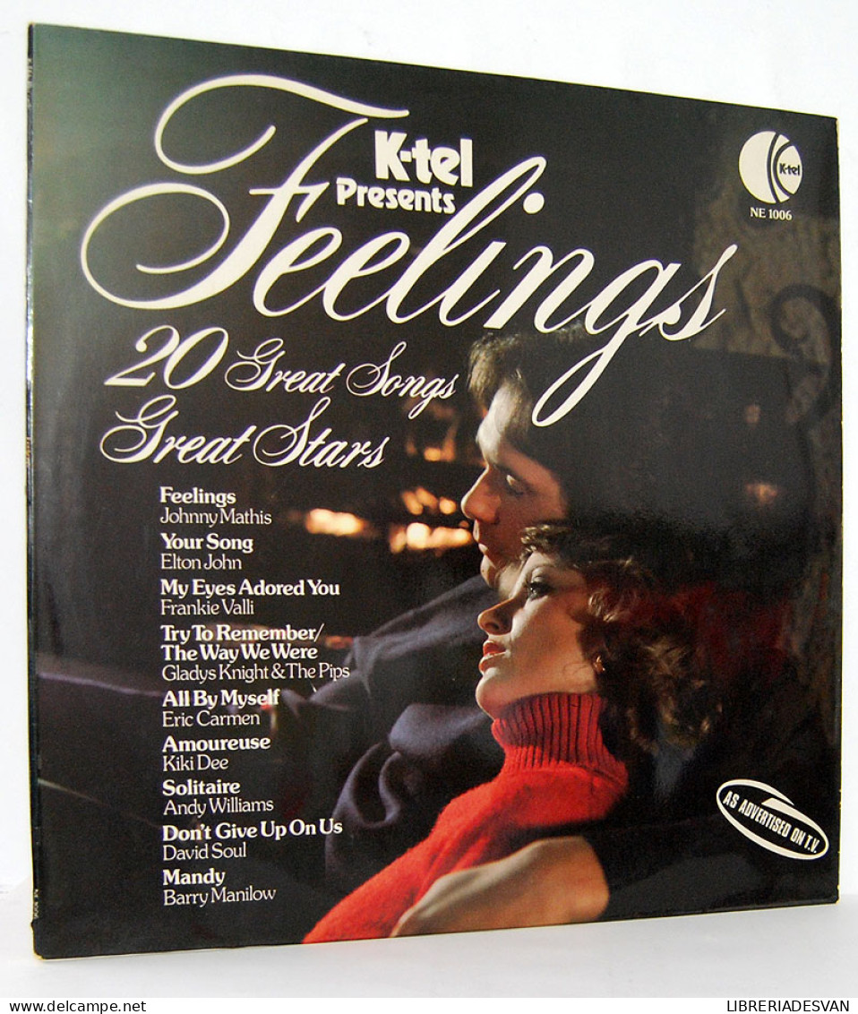 Feelings. 20 Great Songs Great Stars. LP - Andere & Zonder Classificatie