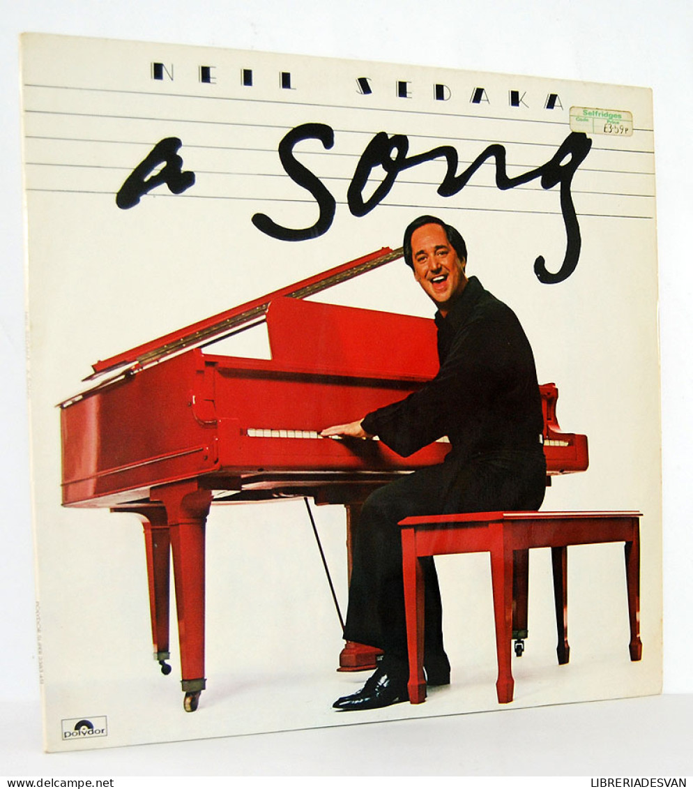 Neil Sedaka - A Song. LP - Autres & Non Classés