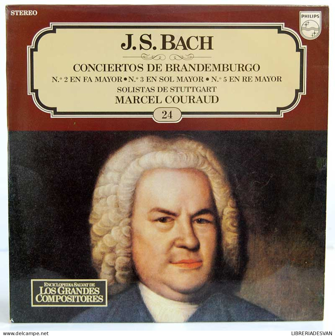 J. S. Bach - Conciertos De Brandemburgo Nº 2, 3 Y 5. LP - Andere & Zonder Classificatie