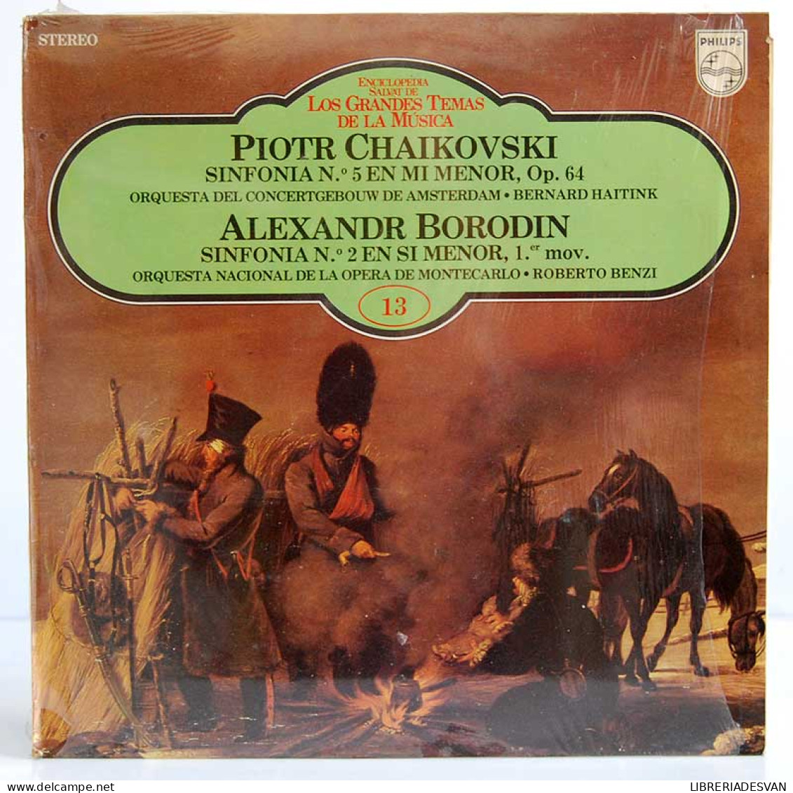 Chaikovski. Borodin - Sinfonía Nº 5 En Mi Menor, Op. 64 - Sinfonía Nº 2 En Si Menor, 1er. Mov.. LP - Altri & Non Classificati