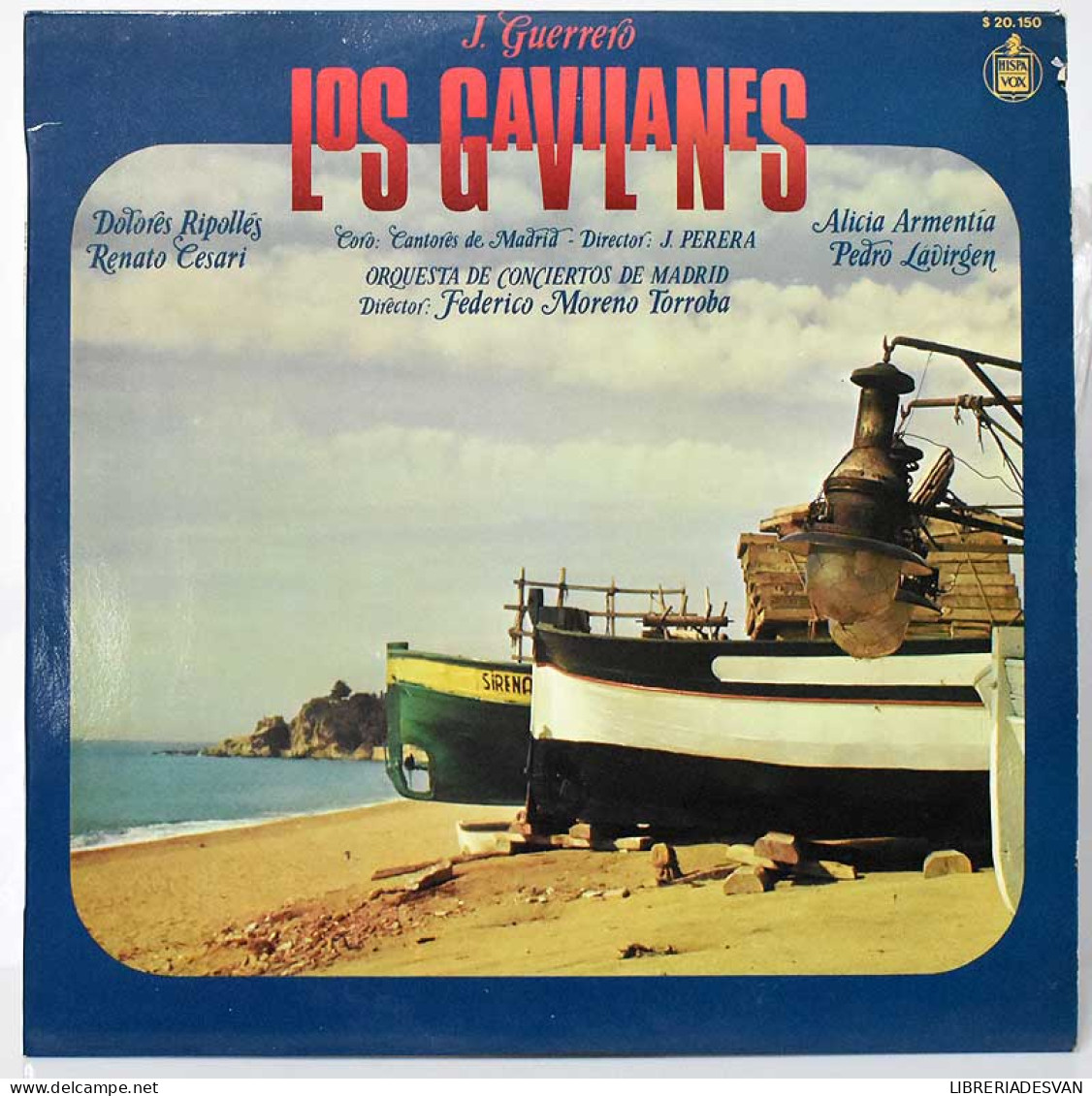 J. Guerrero - Los Gavilanes. LP - Otros & Sin Clasificación