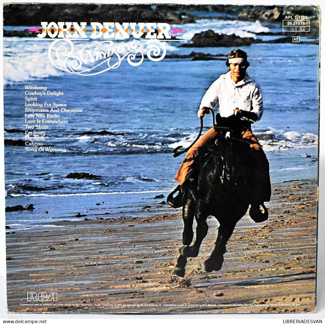 John Denver - Windsong. LP. Germany - Autres & Non Classés