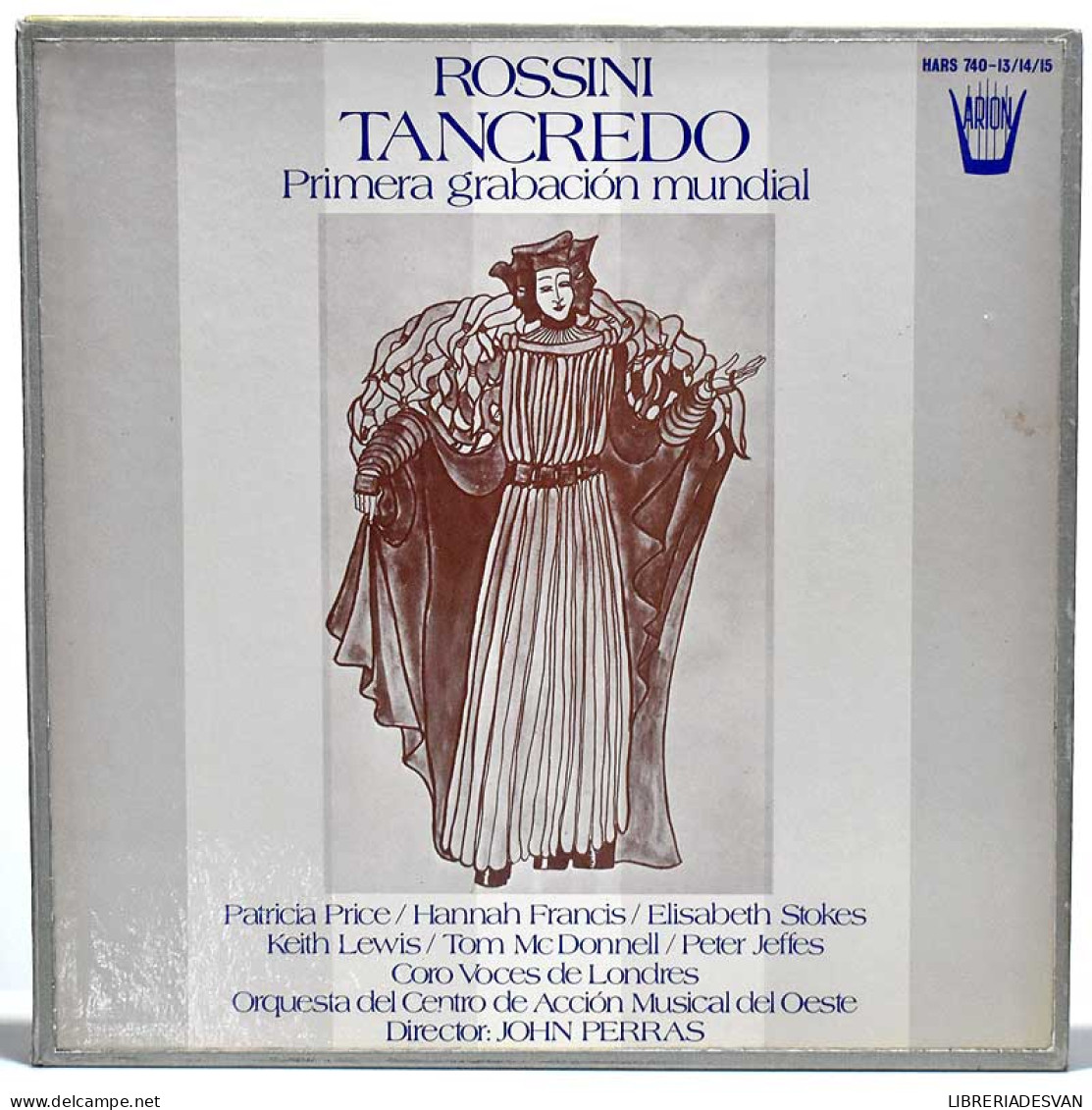 Rossini - Tancredo. Primera Grabación Original. Box 3xLP - Sonstige & Ohne Zuordnung