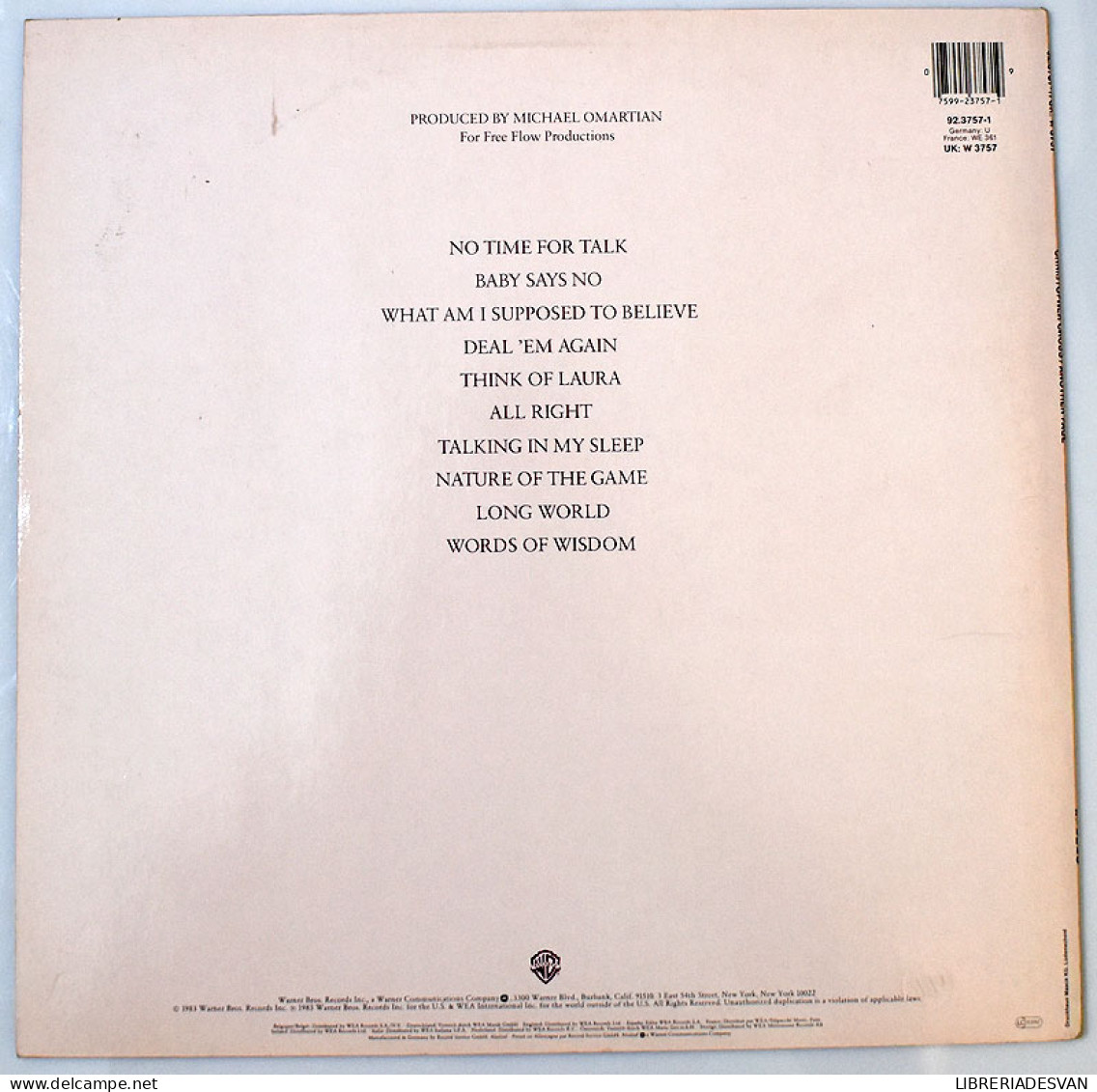 Christopher Cross - Another Page. LP (Germany) - Altri & Non Classificati