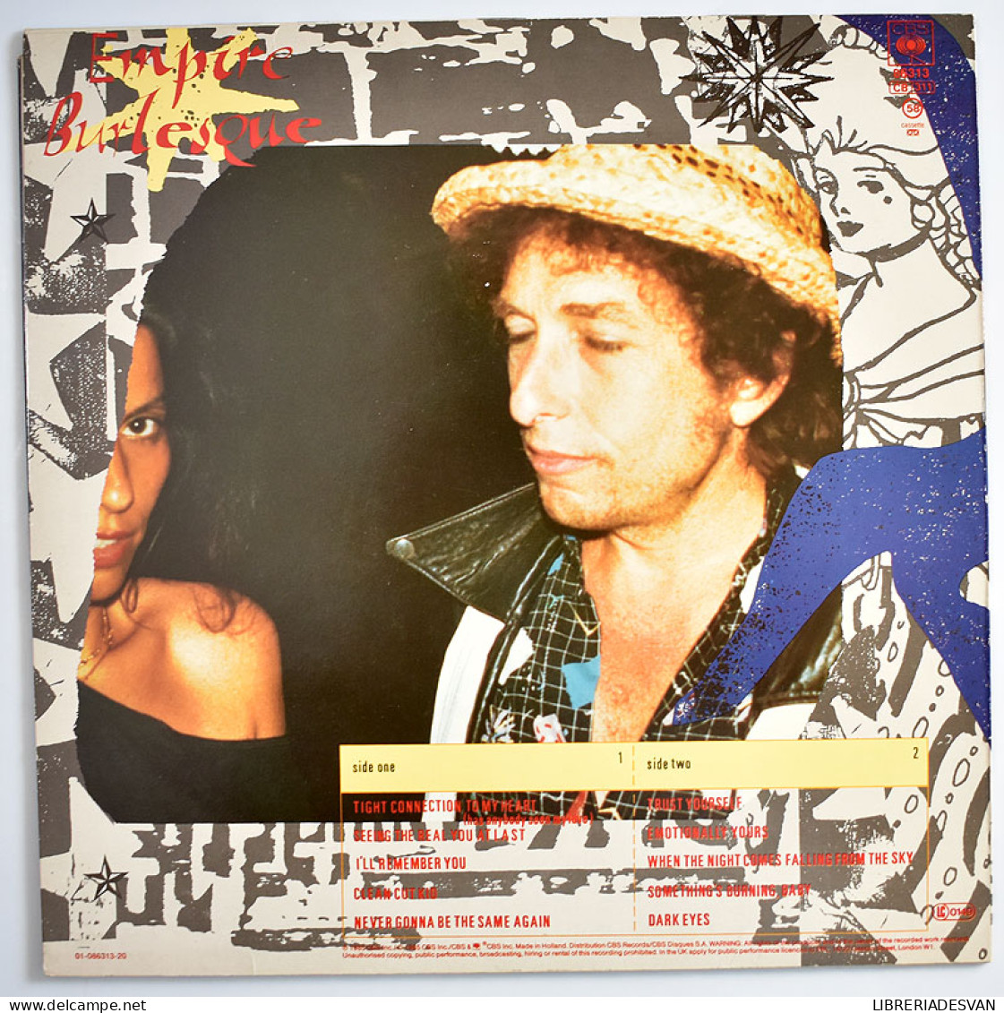 Bob Dylan - Empire Burlesque. LP Holland - Autres & Non Classés