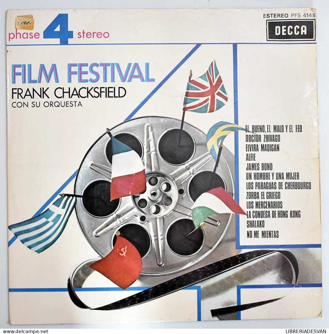 Frank Chacksfield Con Su Orquesta - Film Festival. LP - Autres & Non Classés