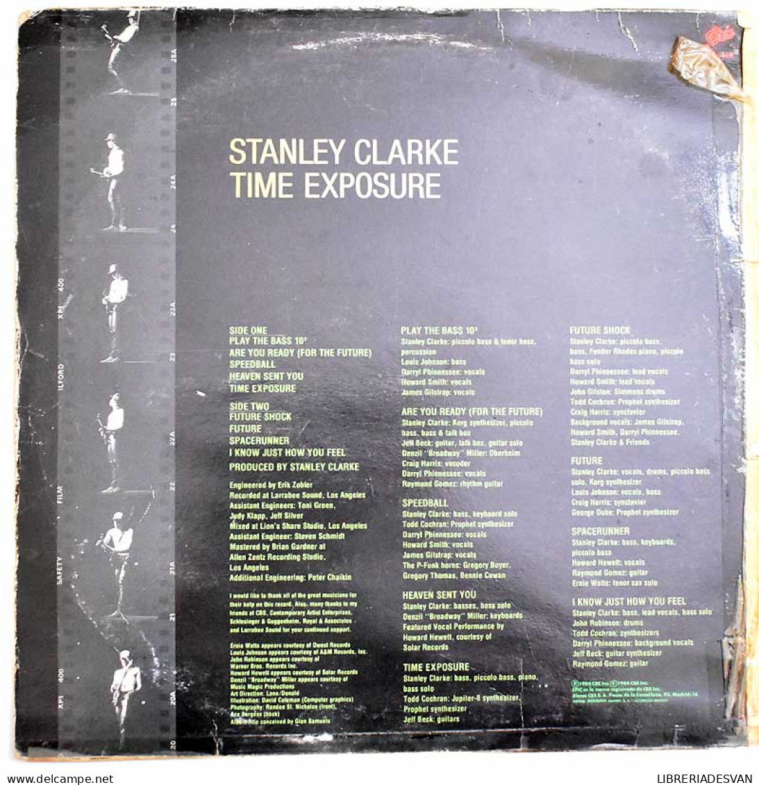 Stanley Clarke - Time Exposure. LP - Other & Unclassified