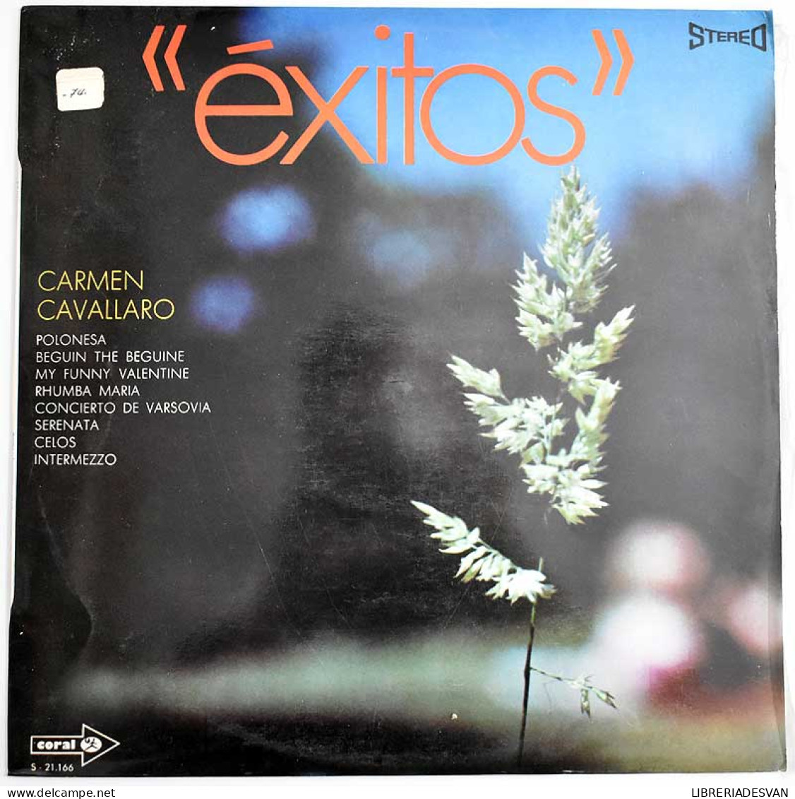 Carmen Cavallaro - Exitos. LP - Autres & Non Classés