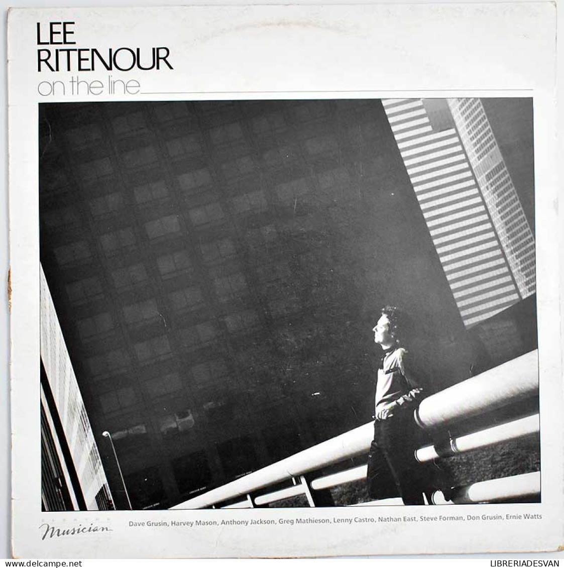 Lee Ritenour - On The Line. LP - Sonstige & Ohne Zuordnung