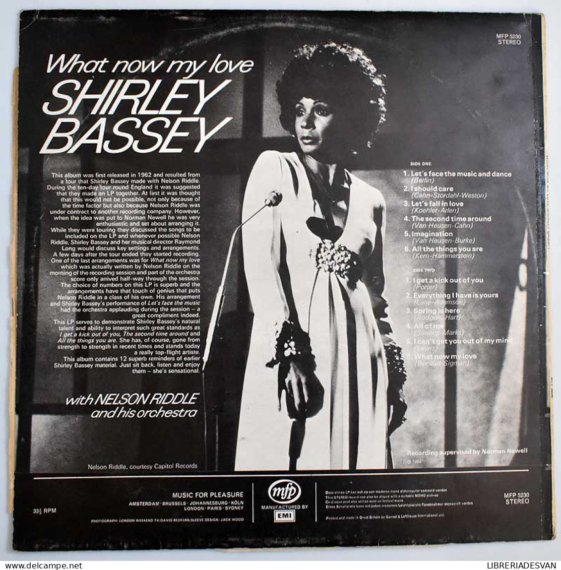 Shirley Bassey - What Now My Love. LP - Autres & Non Classés
