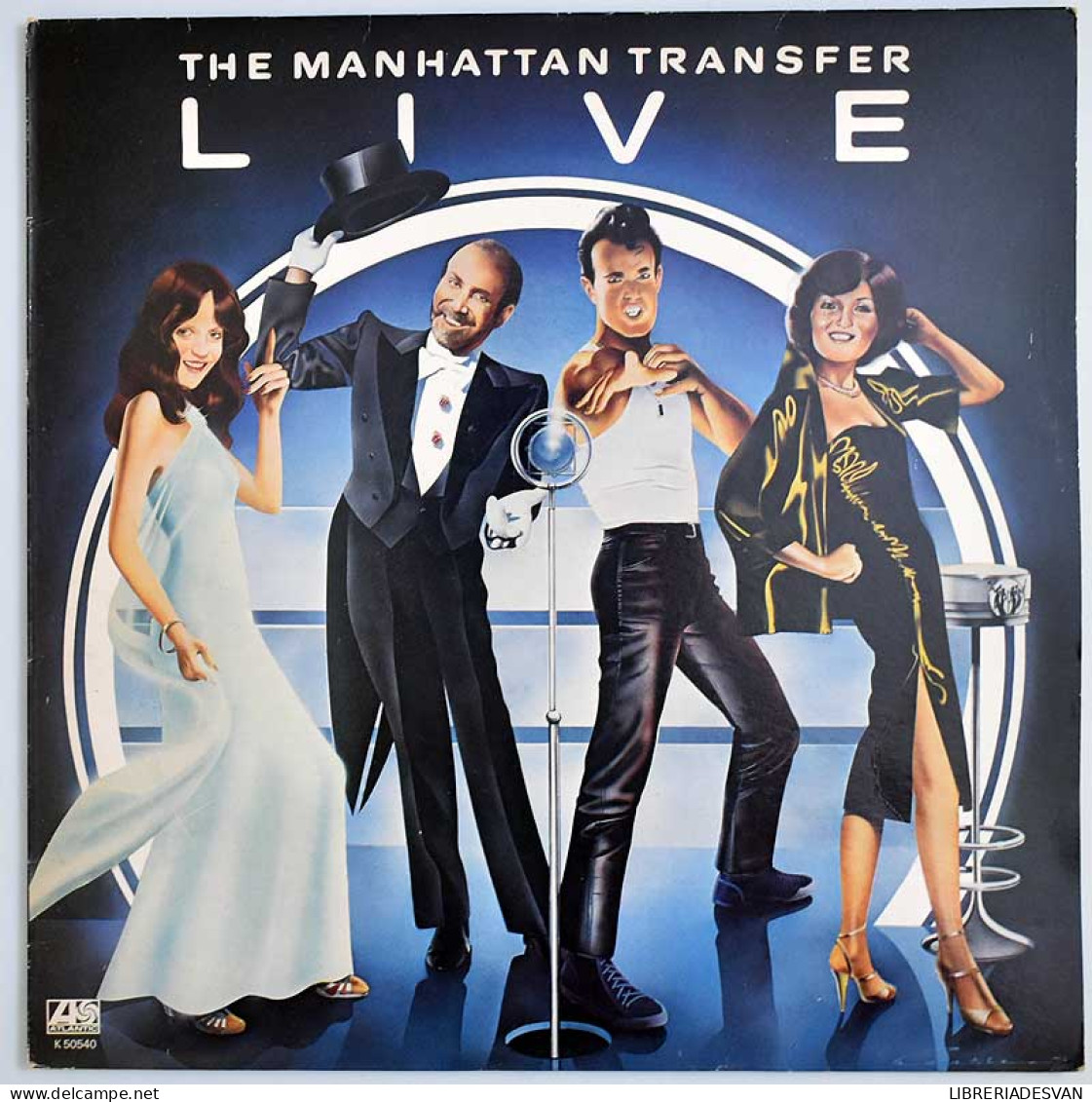 The Manhattan Transfer - Live. LP (UK) - Other & Unclassified