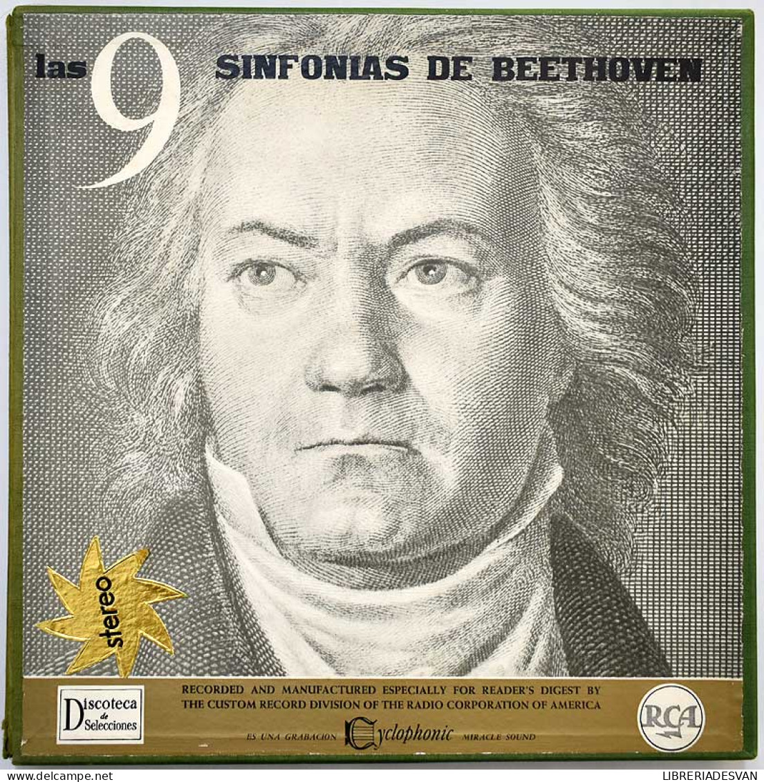 Las 9 Sinfonías De Beethoven. 7 X LP - Altri & Non Classificati