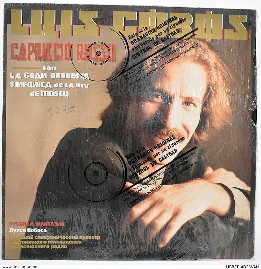 Luis Cobos - Capriccio Russo. LP - Otros & Sin Clasificación