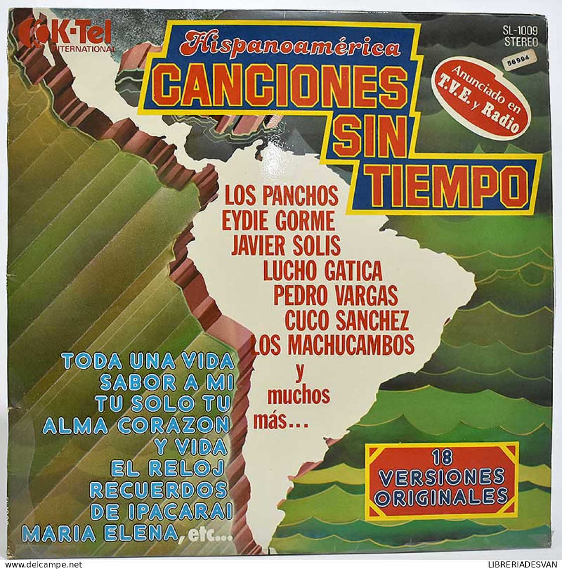 Hispanoamérica. Canciones Sin Tiempo. LP - Other & Unclassified
