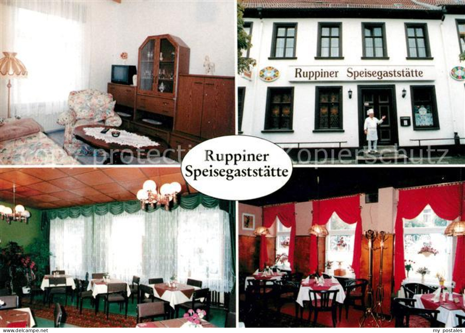 73085685 Neuruppin Ruppiner Speisegaststaette Zimmer Gastraeume Neuruppin - Neuruppin
