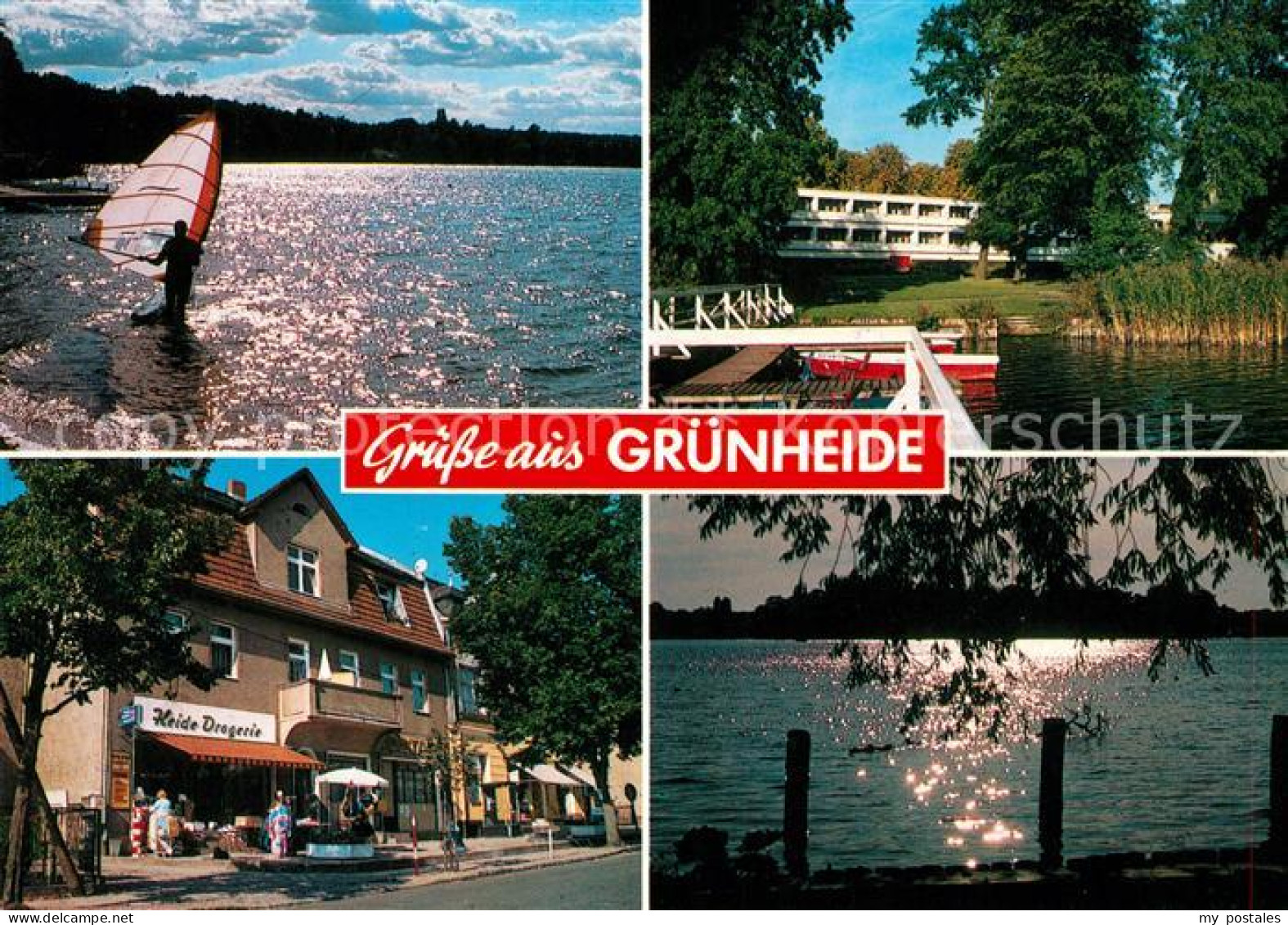 73085471 Gruenheide Mark Peetzsee Erholungsheim Haus Am Werlsee Lindwallinsel Gr - Gruenheide