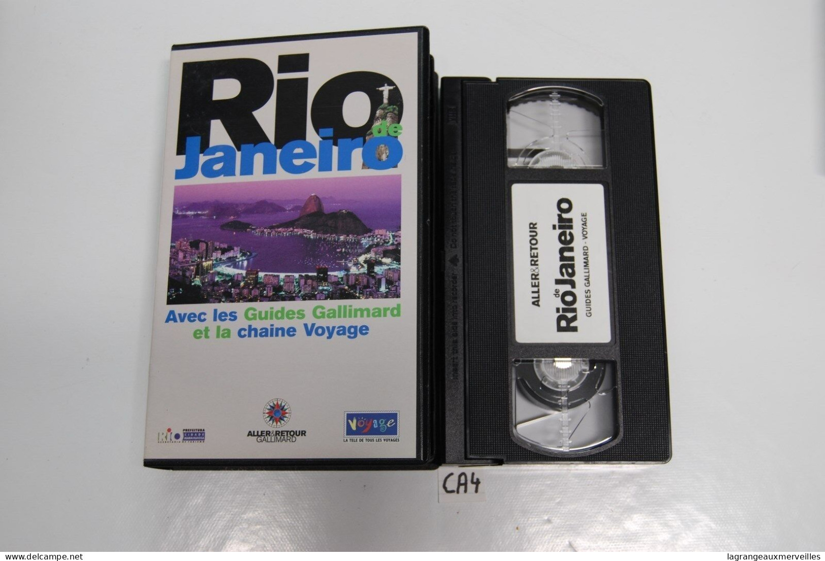 CA4 CASSETTE VIDEO VHS RIO DE JANEIRO - Documentari