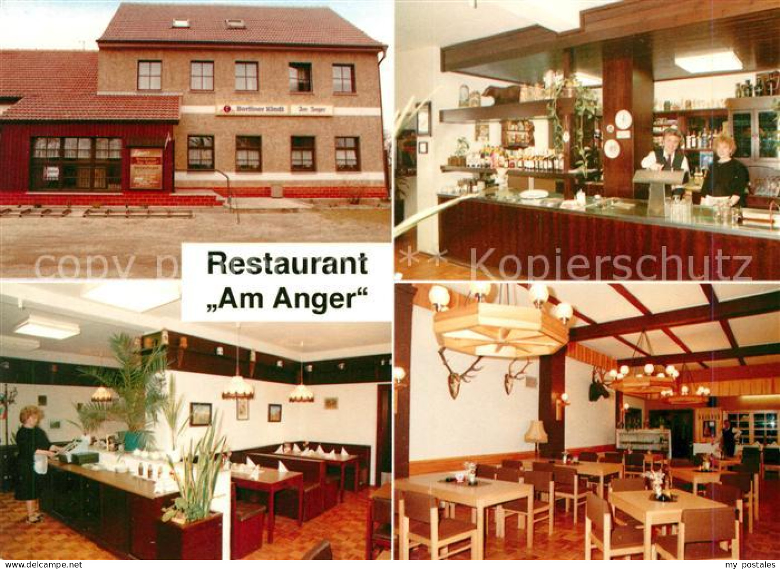 73085304 Stolzenhagen Wandlitz Restaurant Am Anger Theke Gastraeume Stolzenhagen - Wandlitz