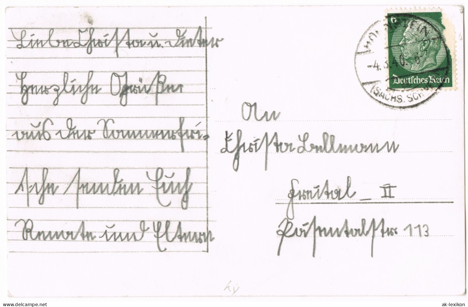 Ansichtskarte Hohnstein (Sächs. Schweiz) Russig-Mühle 1937 - Hohnstein (Saechs. Schweiz)