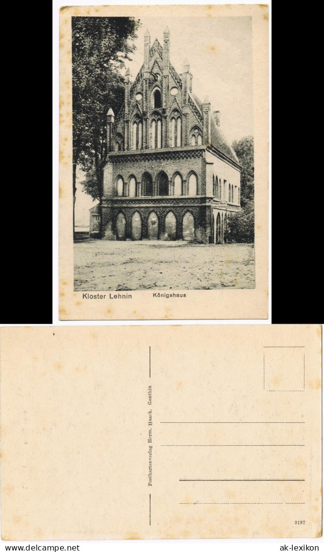 Ansichtskarte Kloster Lehnin Kloster Lehnin Königshaus 1920 - Lehnin