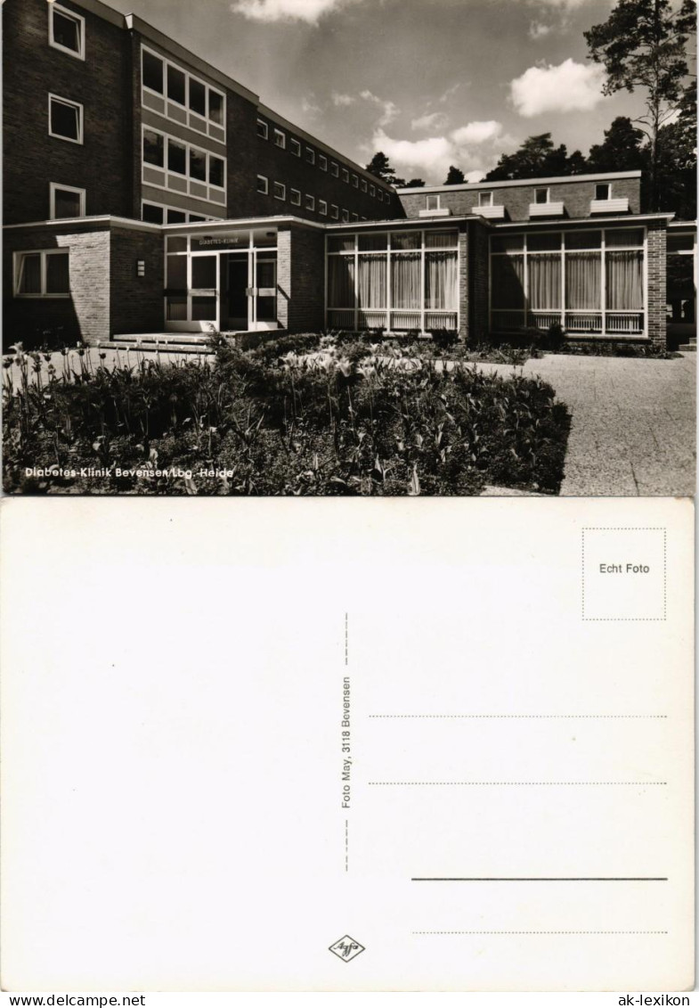 Ansichtskarte Bad Bevensen Diabetes-Klinik Fachklinik 1960 - Bad Bevensen