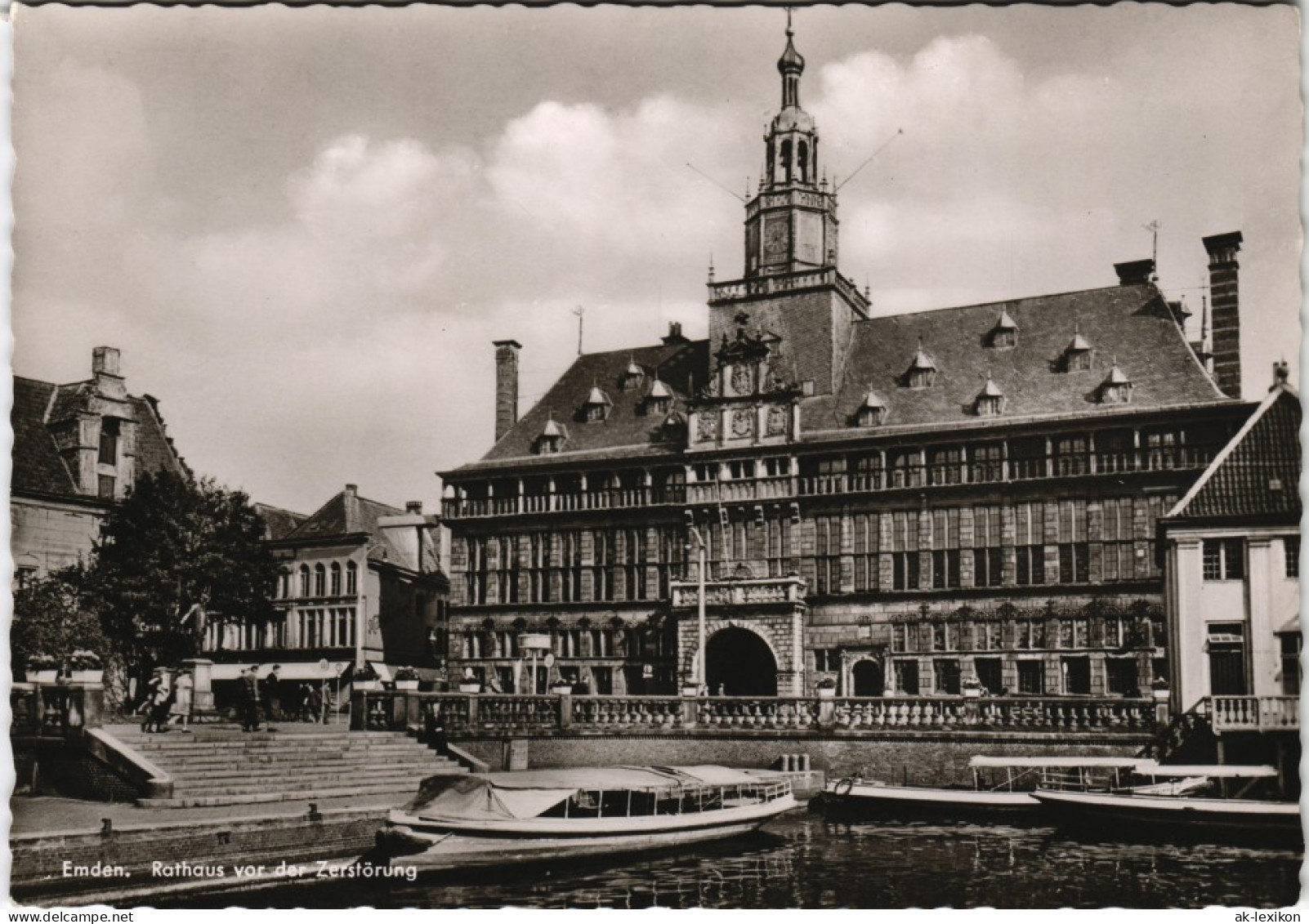 Ansichtskarte Emden Rathaus (vor Der Zerstörung) 1960 - Emden