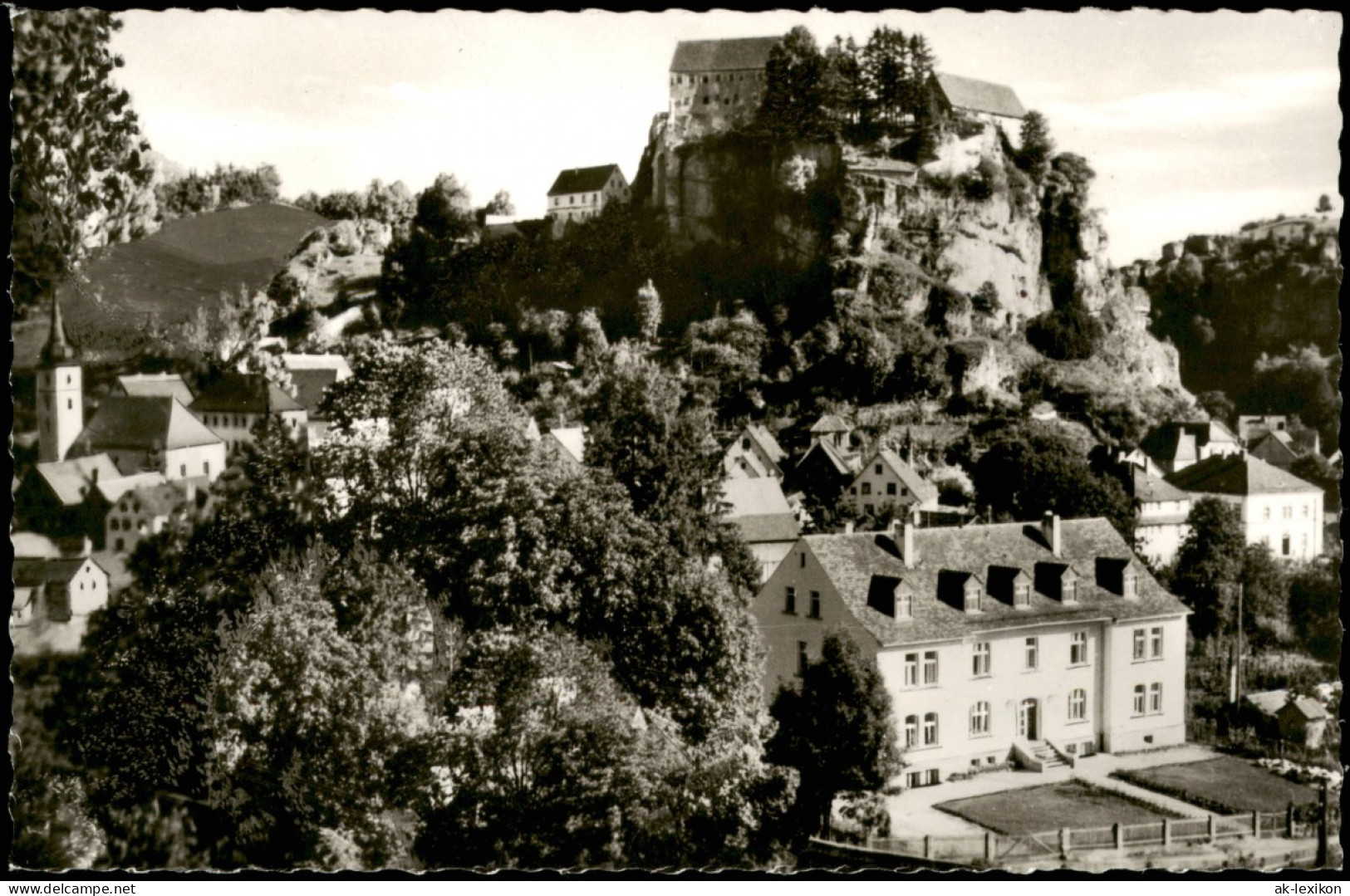 Ansichtskarte Pottenstein Erholungsheim Der LVA Ober- U. Mittelfranken 1960 - Pottenstein