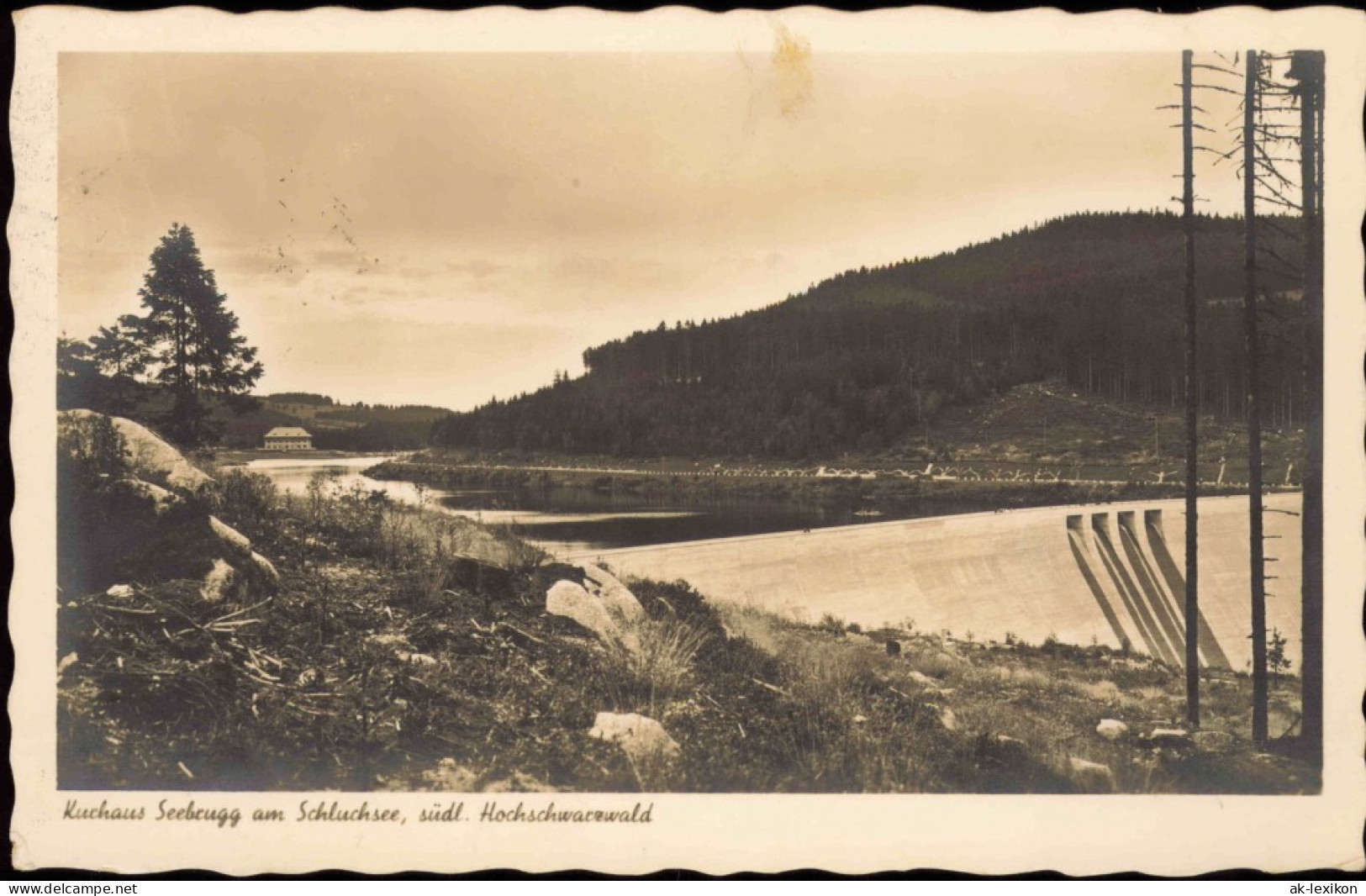 Schluchsee Kurhaus Seebrugg Am Schluchsee, Südl. Hochschwarwald 1937 - Schluchsee