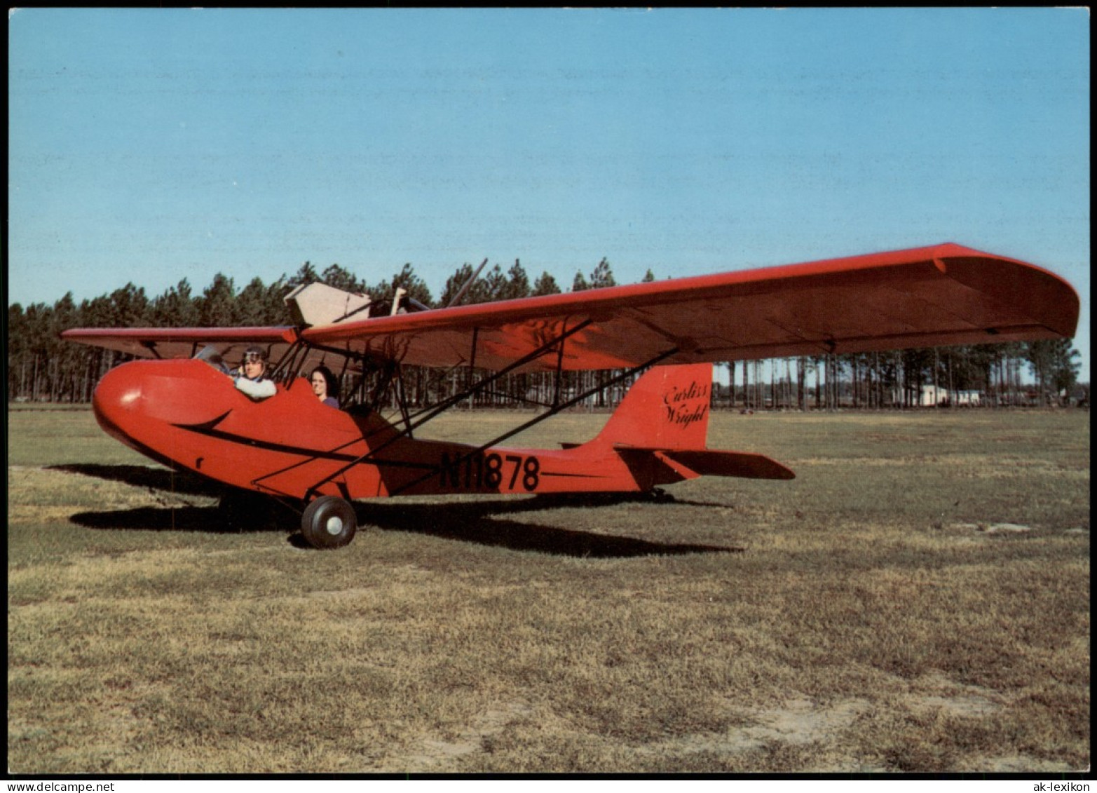 Flugwesen Airplane Flugzeug CURTISS WRIGHT Pusher Type 1931 1980 - 1946-....: Era Moderna