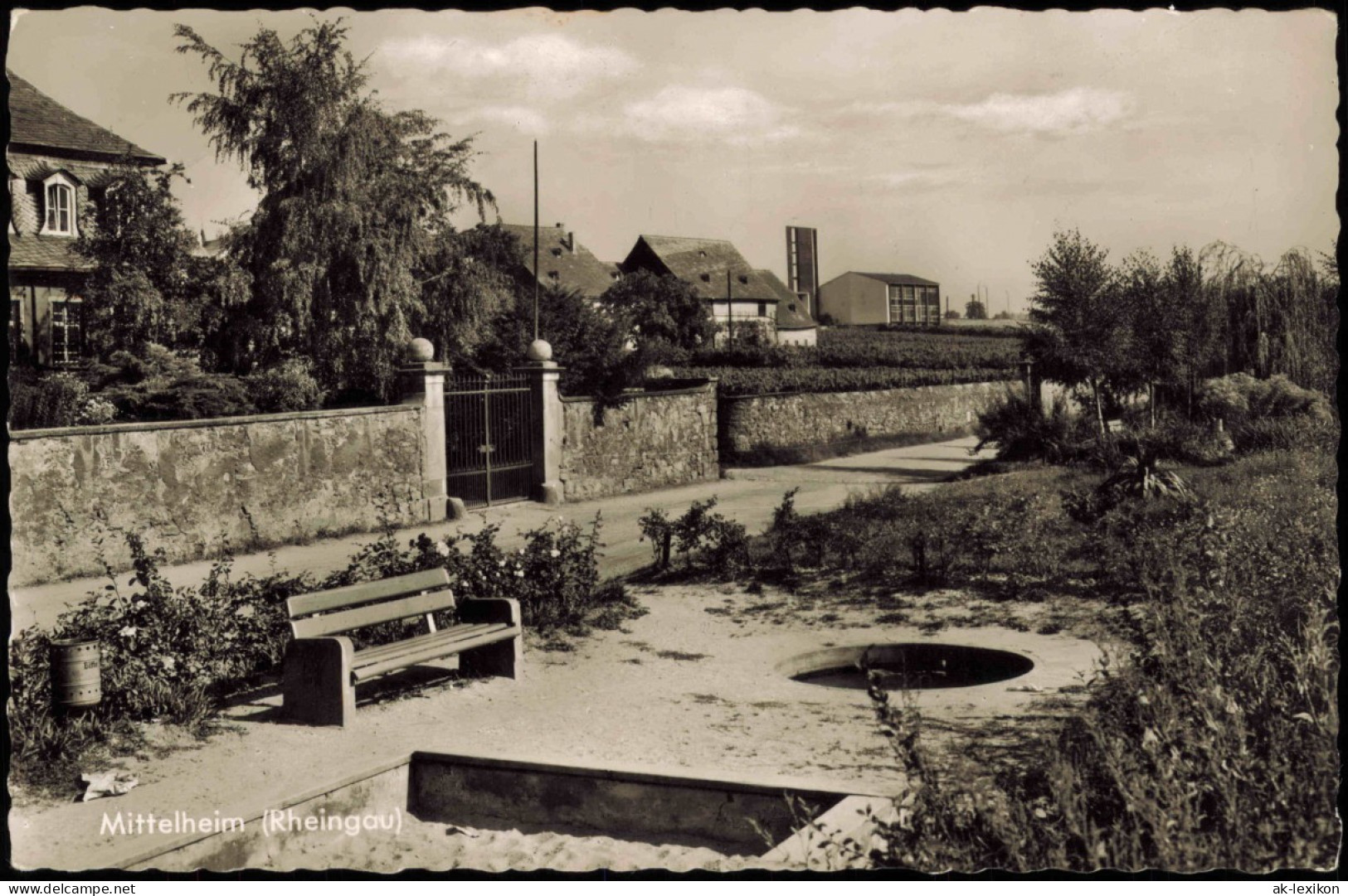 Ansichtskarte Mittelheim-Oestrich-Winkel Ortsansicht Von Mittelheim 1963/1962 - Oestrich-Winkel