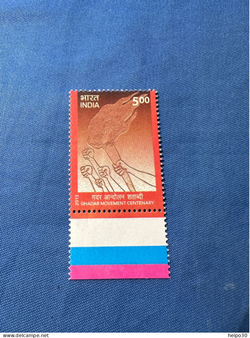 India 2013 Michel 2691 Ghadar Bewegung Für Die Ind. Unabhängigkeit MBH - Unused Stamps