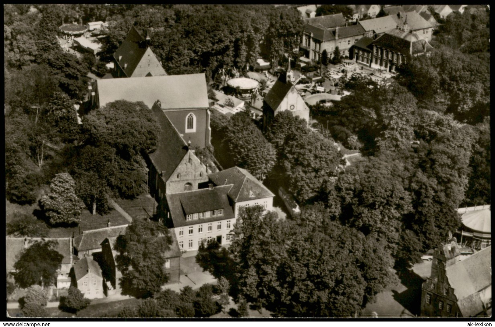 Ansichtskarte Aurich-Leer (Ostfriesland) Luftbild 1969 - Aurich