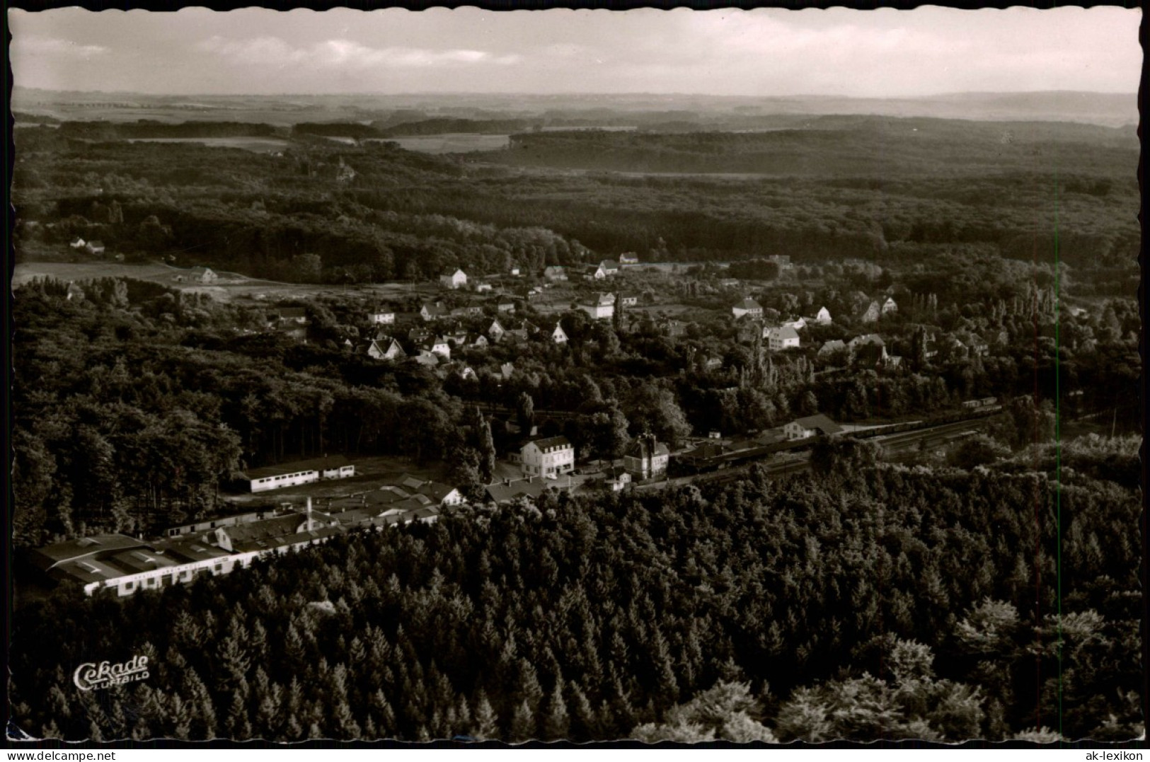 Ansichtskarte Hösel-Ratingen Luftbild 1959 - Ratingen