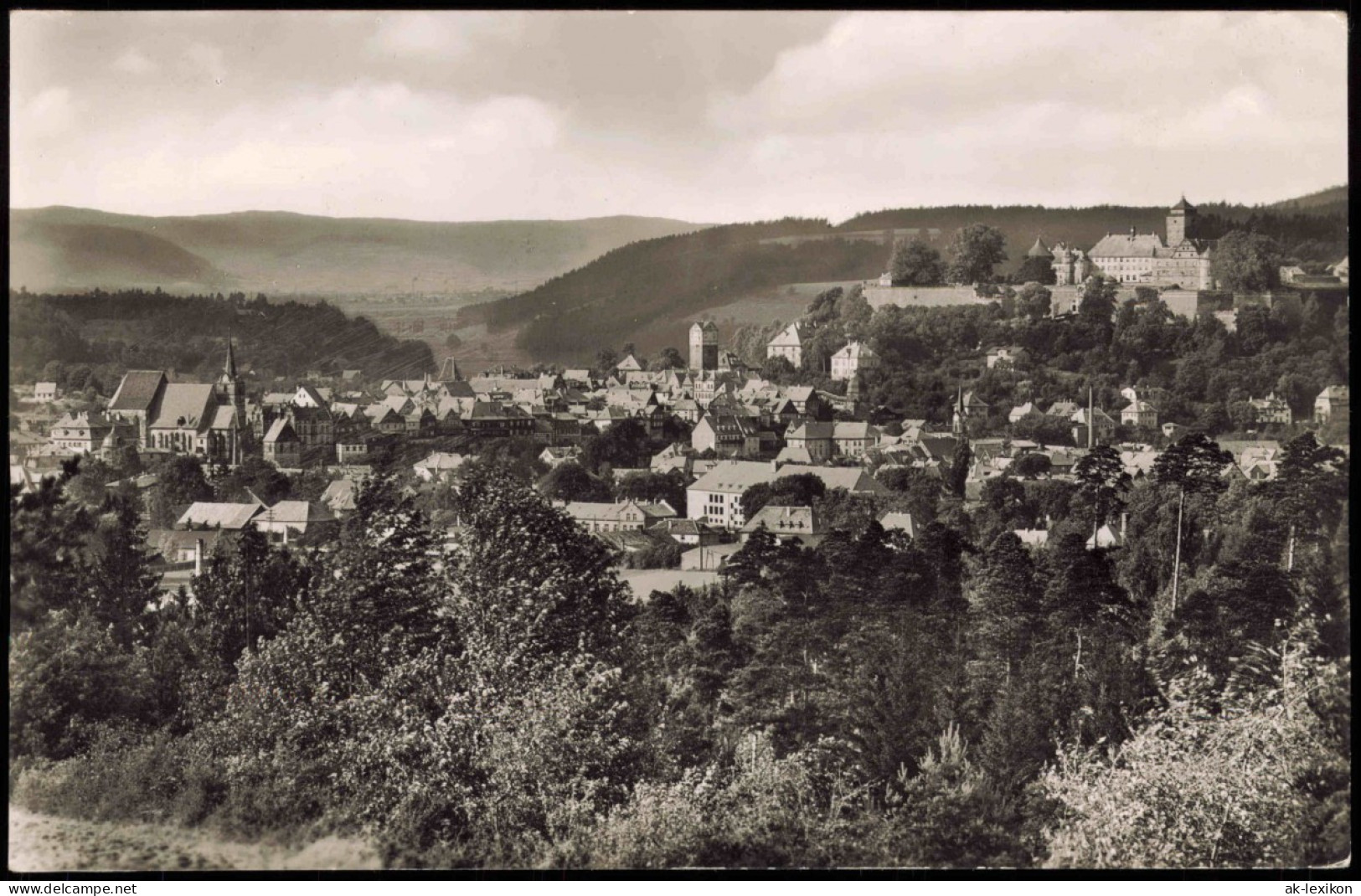 Ansichtskarte Kronach Panorama-Ansicht, Ort In Oberfranken 1956 - Kronach
