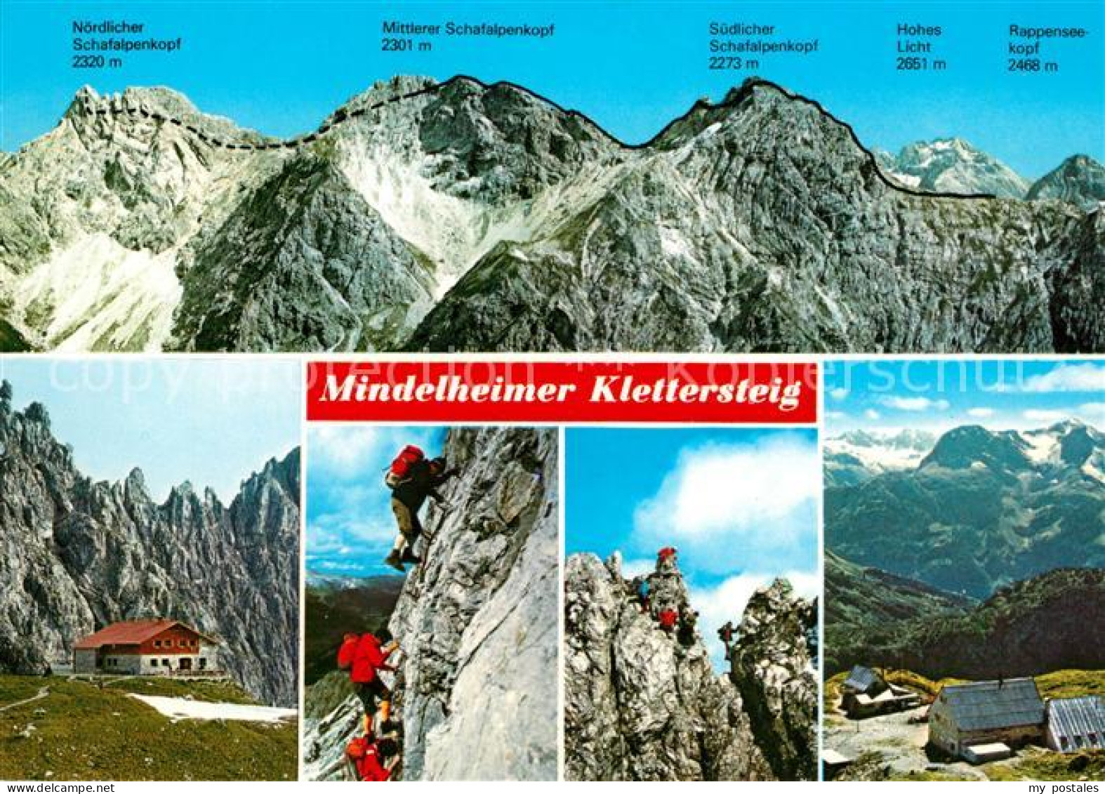 73085087 Klettern Bergsteigen Mindelheimer Klettersteig   - Alpinisme