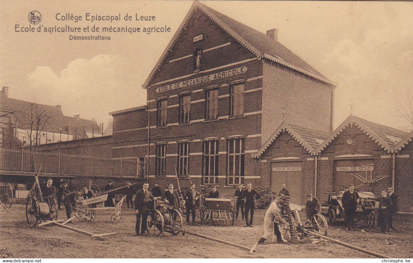 Collége Episcopal De Leuze, Ecole D'agriculture Et De Mécanique Agricole (pk87422) - Leuze-en-Hainaut