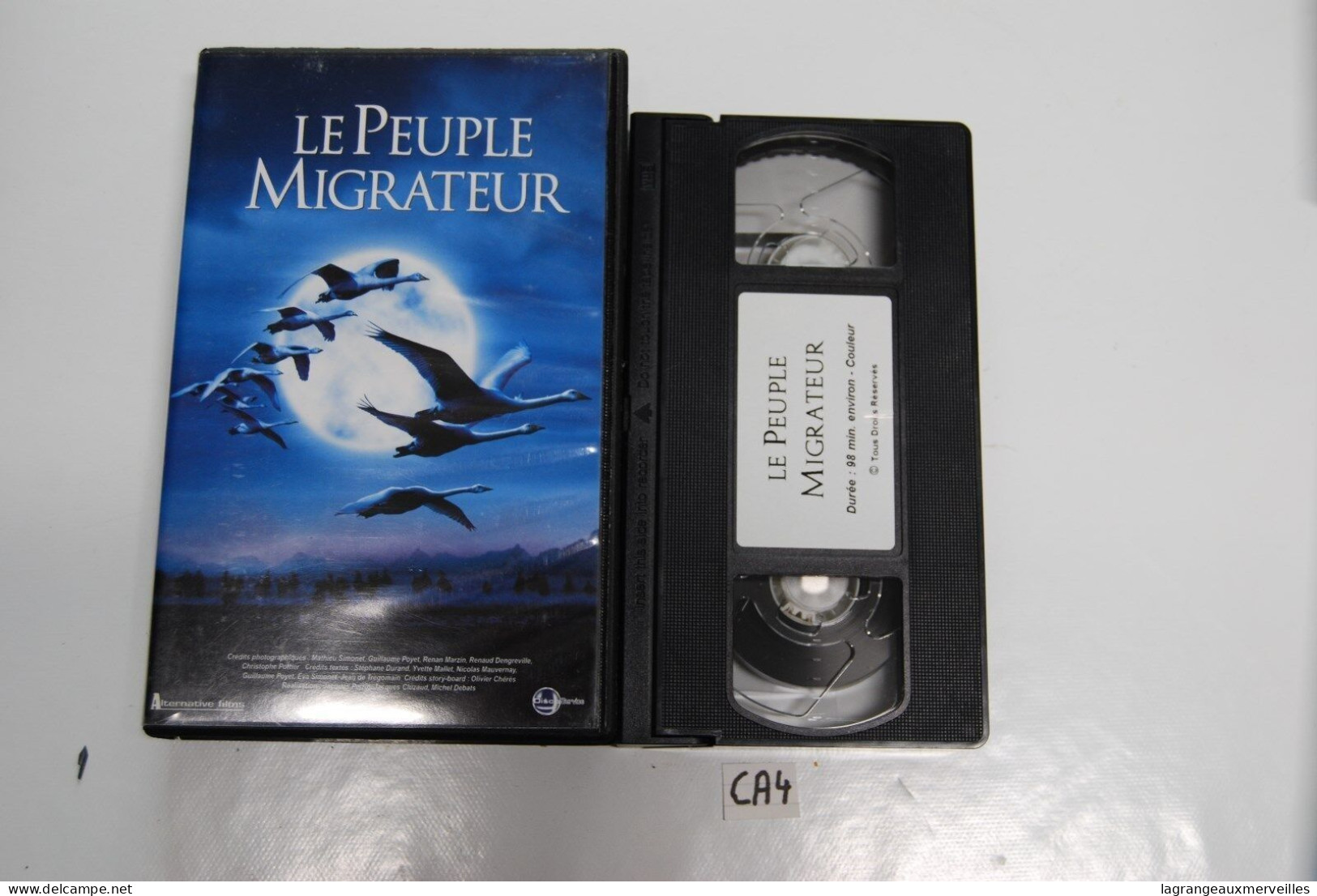 CA4 K7 VIDEO VHS LE PEUPLE MIGRATOIRE - Documentaire