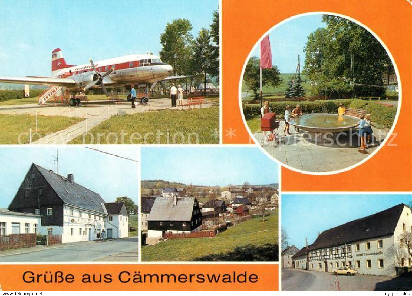 73084917 Caemmerswalde Schauflugzeug IL 14 Gaststaette  Caemmerswalde - Neuhausen (Erzgeb.)