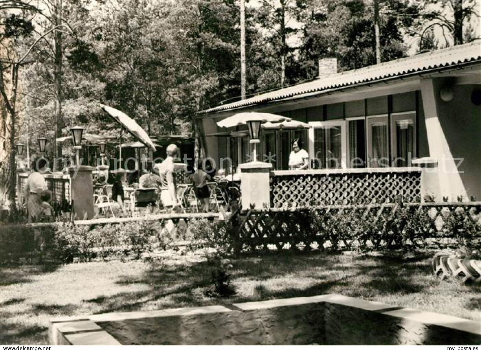 73084457 Kagar Gaststaette Im Urlauberdorf Terrasse Kagar - Zechlinerhütte