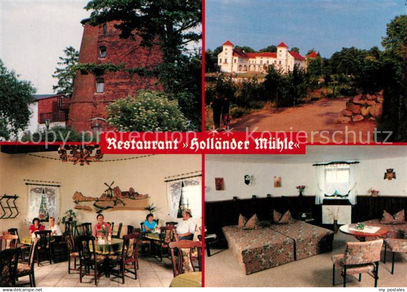 73084440 Rheinsberg Restaurant Hollaender Muehle Rheinsberg - Zechlinerhütte