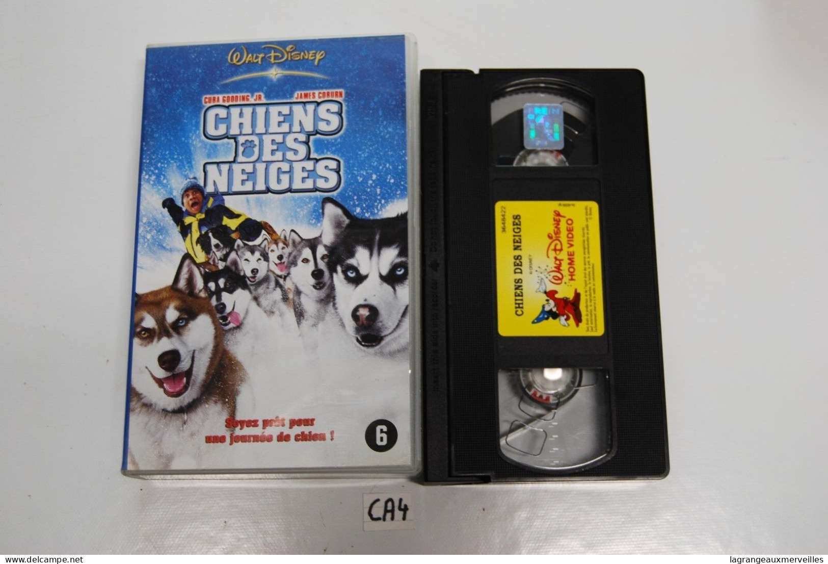 CA4 CASSETTE VIDEO VHS CHIENS DES NEIGES 6 - Kinderen & Familie