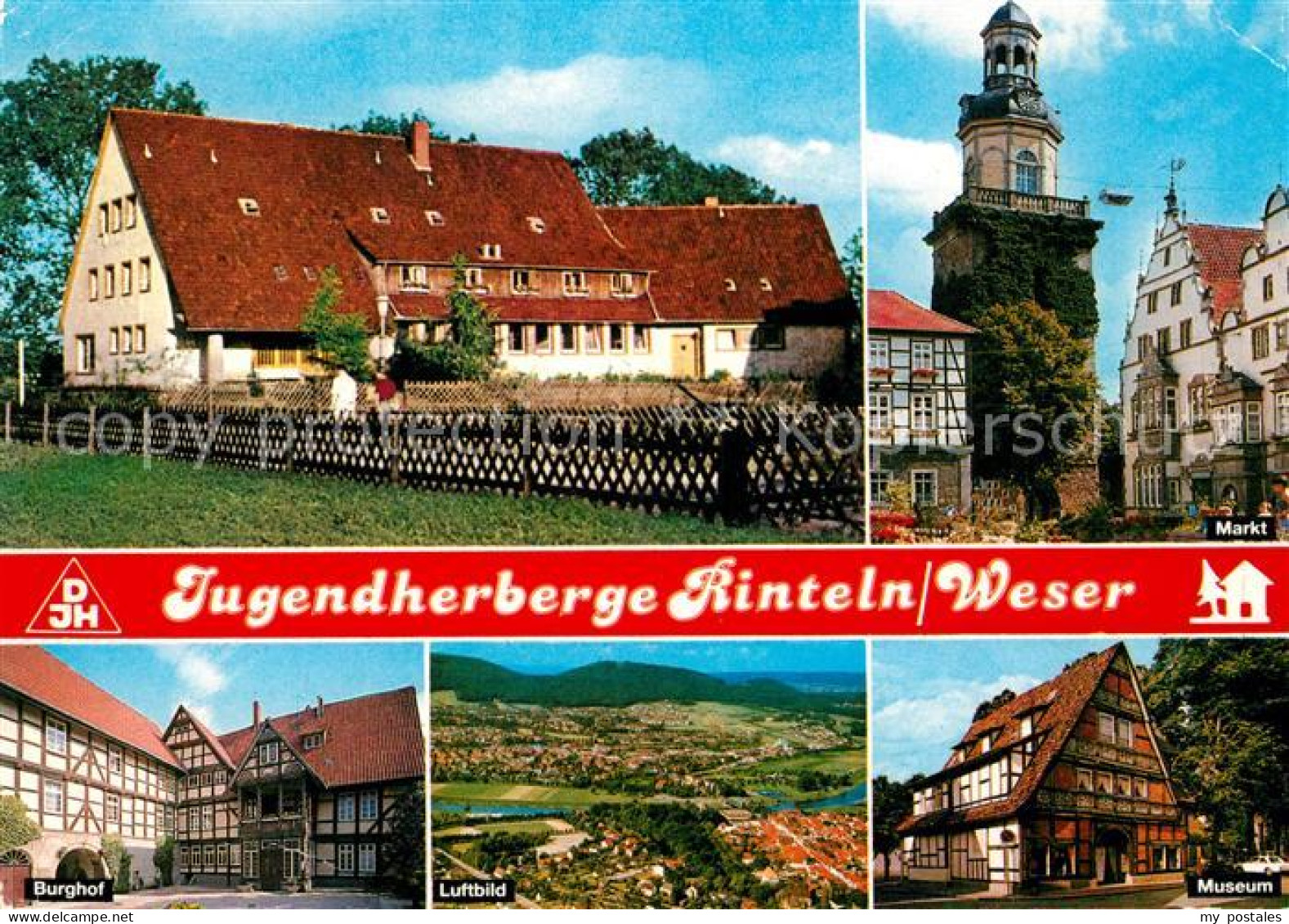 73084284 Rinteln Marktplatz Burg Museum Jugendherberge Rinteln - Rinteln