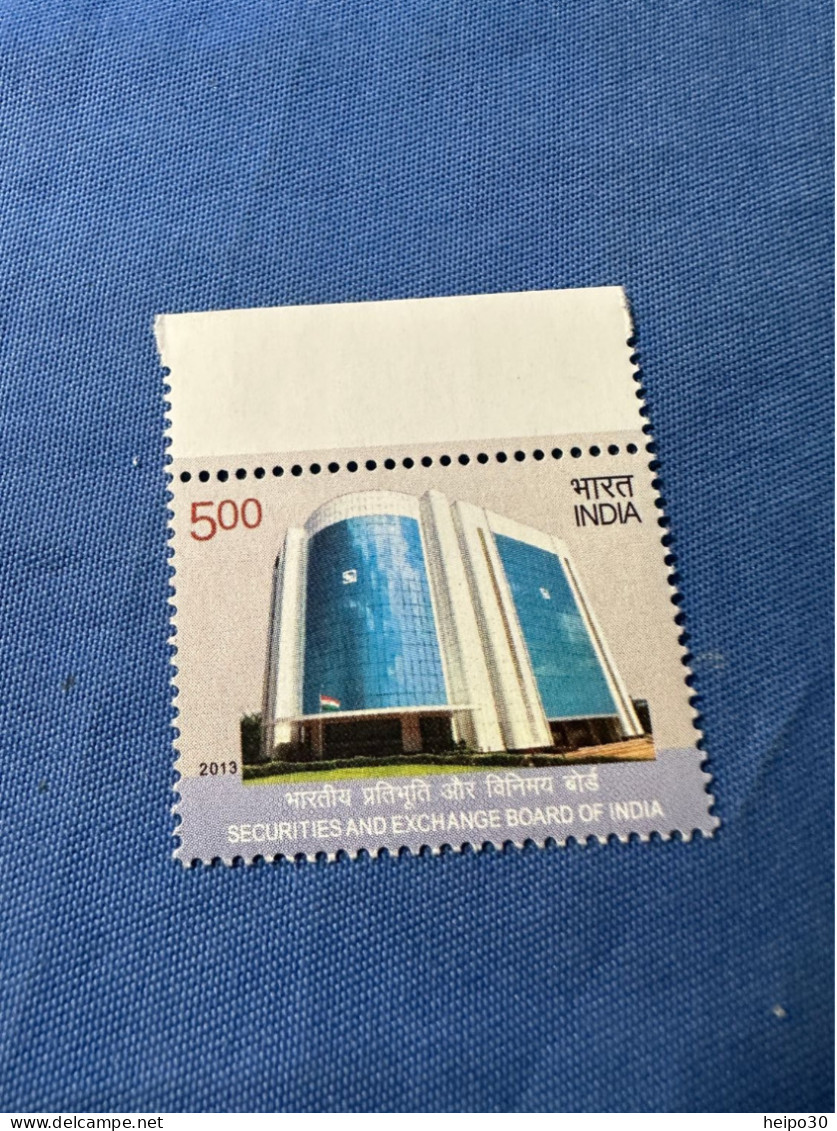 India 2013 Michel 2765 Wertpapierhandelsaufsichtsbehörde MBH - Unused Stamps