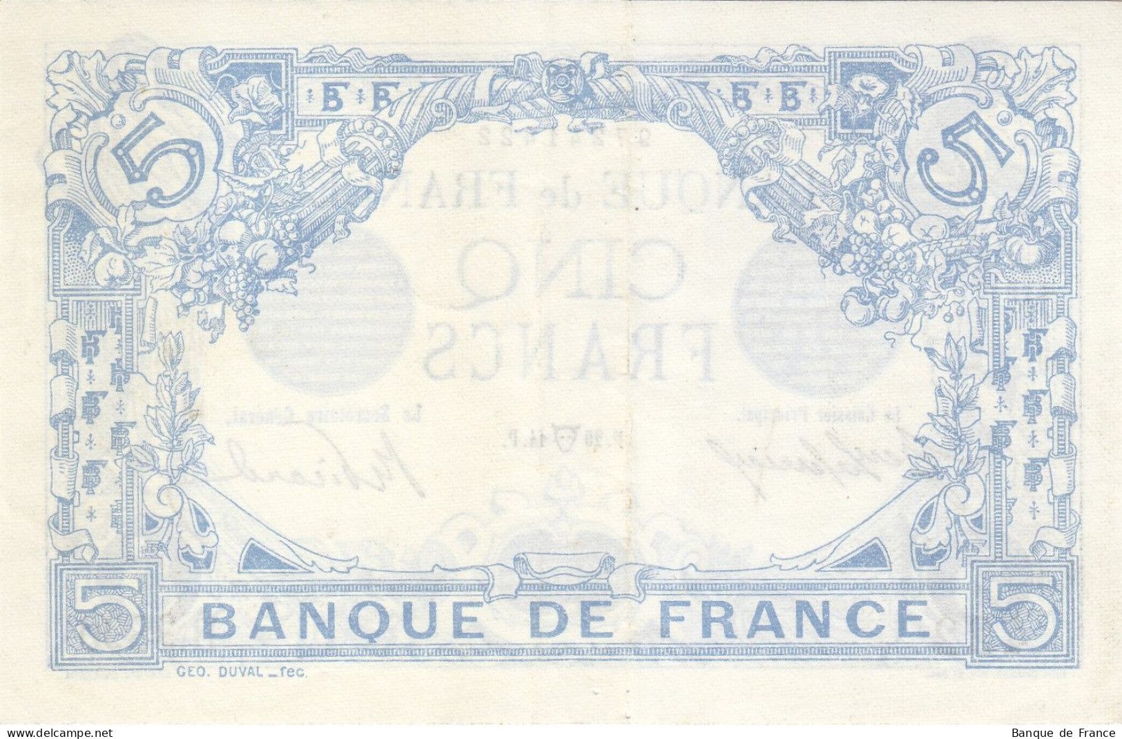 Billet 5 F Bleu Du 20-4-1914 FAY VF 02.22 Alph. B.3890 P/SPL - 5 F 1912-1917 ''Bleu''