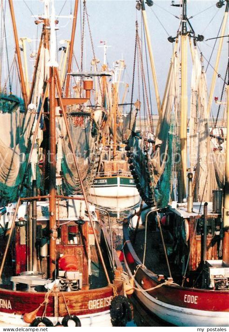 73084108 Greetsiel Fischerboote Hafen Greetsiel - Krummhörn